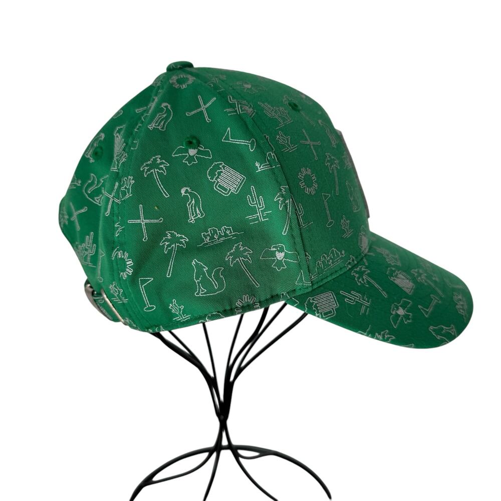 PUMA Desert P 110 Snapback Golf Hat Green Phoenix Waste Management Open - Picture 4 of 12